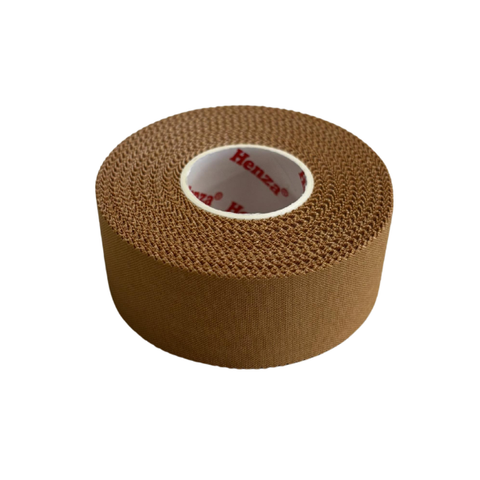 Henza® Premium Sporttejp - Brun - 2,5 cm x 10 m