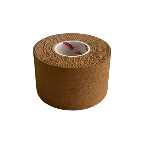 Henza® Premium Sporttejp - Brun - 3,8 cm x 10 m