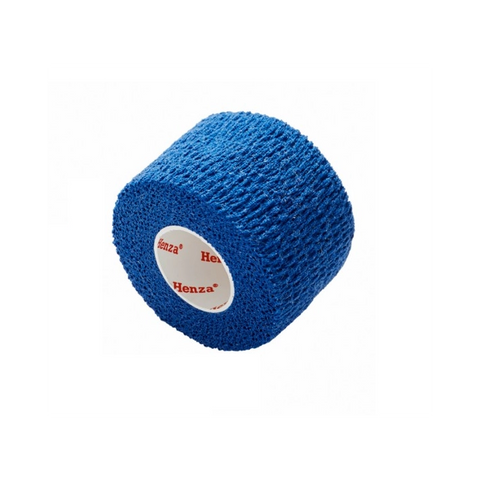 Henza® Flexible Sports Bandage - BLÅ - 5,0 cm x 4,5 m
