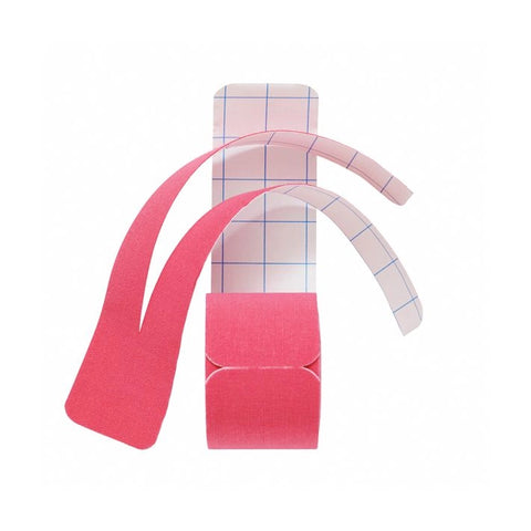 Henza® Förtillskuren Kinesiologitejp Y-form - ROSA