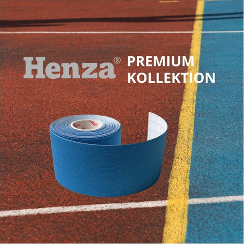 Henza® Premium Kinesiologi Tape - Ljusblå - 5m x 5cm