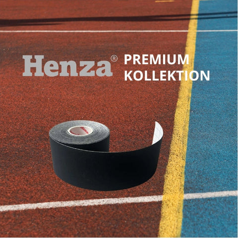 Henza® Premium Kinesiologitejp - Svart- 5m x 5cm
