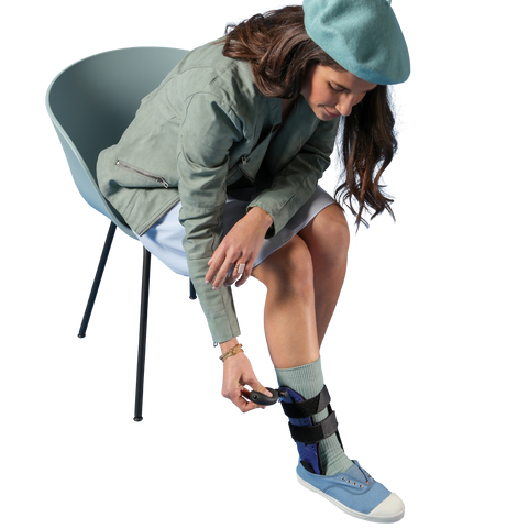 Ligacast® Air+ Stabiliserande fotledsskydd med uppblåsbara inlägg - Thuasne