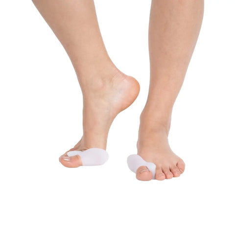 Wingmed Silikonskydd mot hallux valgus med tåspridare (1 par)